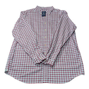 Cremieux - Men's - Plaid Button Up - Size XLT - Tall - Red Plaid Shirt NWT